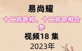 易尚耀【十二宫命相、十二宫命相合参】视频18 集