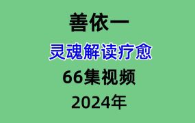 善依一 灵魂解读疗愈66集视频