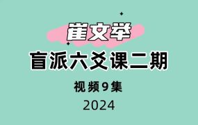 盲派六爻课二期崔文举催老师9集视频