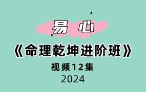 易心《命理乾坤进阶班》12集视频