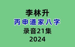 李林升丙申道家八字录音21集