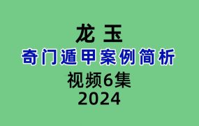 龙玉奇门遁甲案例简析视频6集