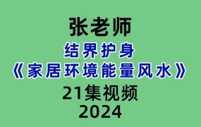 张老师家居环境能量风水21集视频