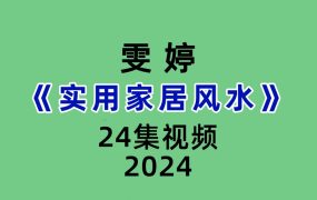 《雯婷实用家居风水》24集视频