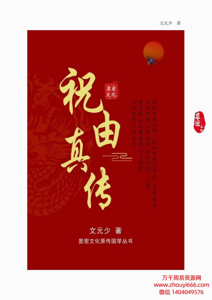 文元少祝由真传电子版，pdf文档格式，243页