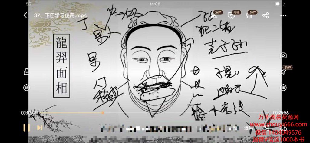 龙羿面相弟子内训60个视频，从0开始讲，普通话讲课，画质高清