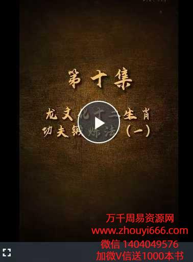 中华龙文化《龙道传承》15集视频