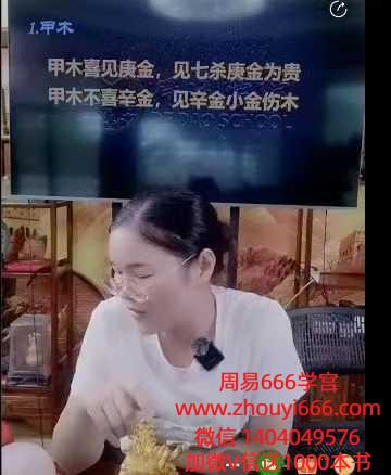 邱易芸《八字应期之进财、破财、结婚、离婚、意外直断秘法》1节视频